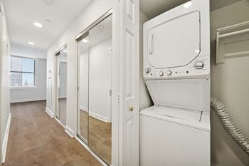 Full-sized washer/dryers